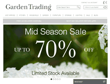 Tablet Screenshot of gardentrading.co.uk